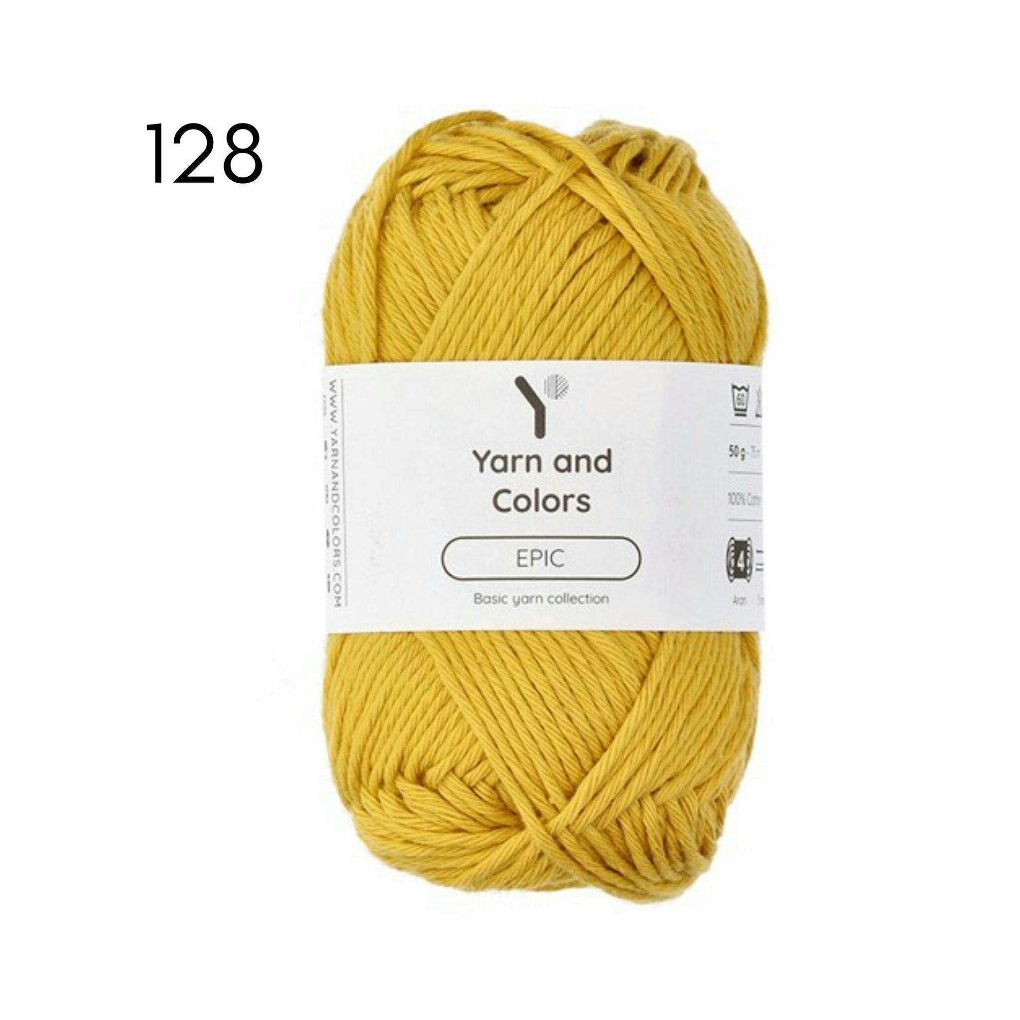 Yarn and colors - EPIC 8/8 bomullsgarn