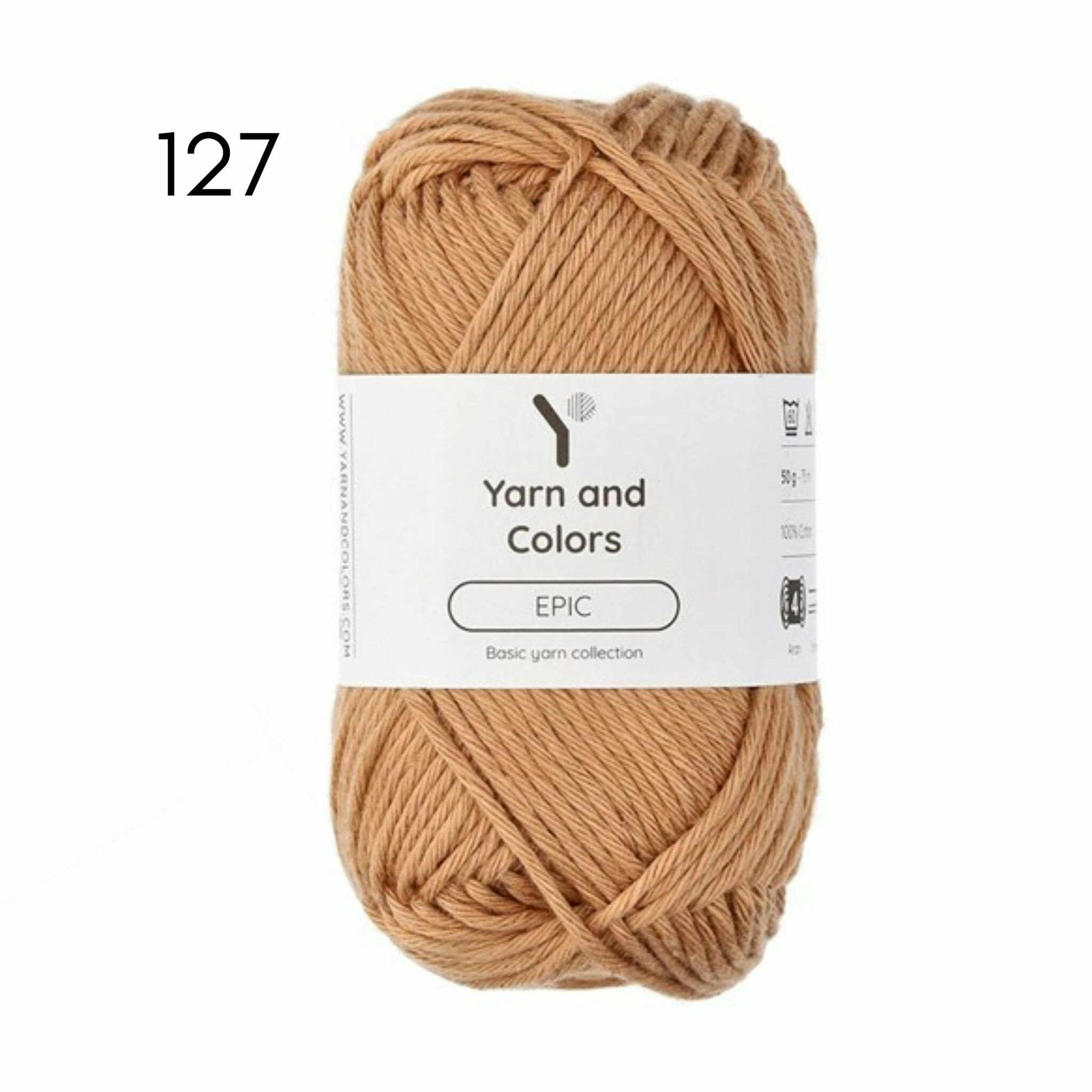 Yarn and colors - EPIC 8/8 bomullsgarn