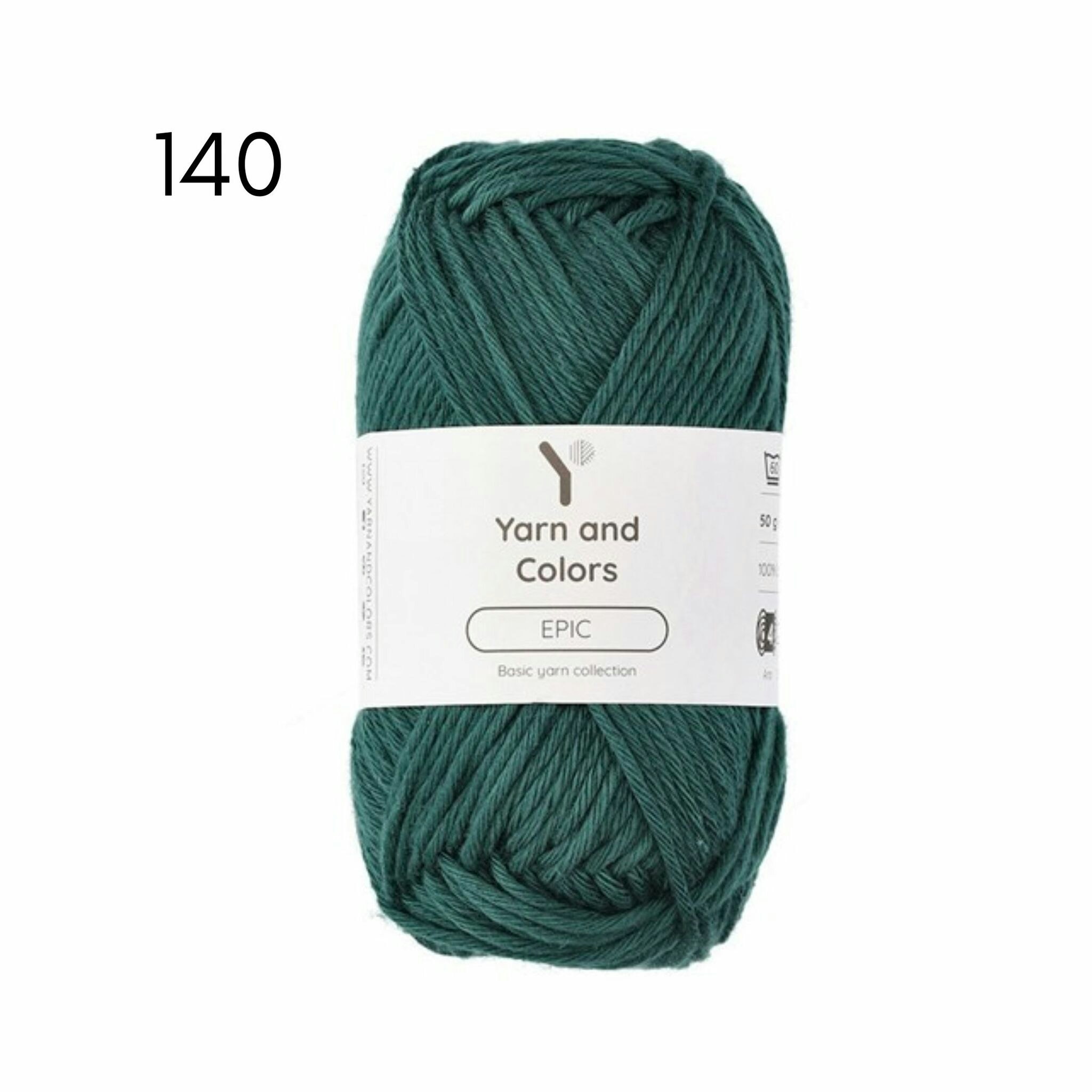 Yarn and colors - EPIC 8/8 bomullsgarn