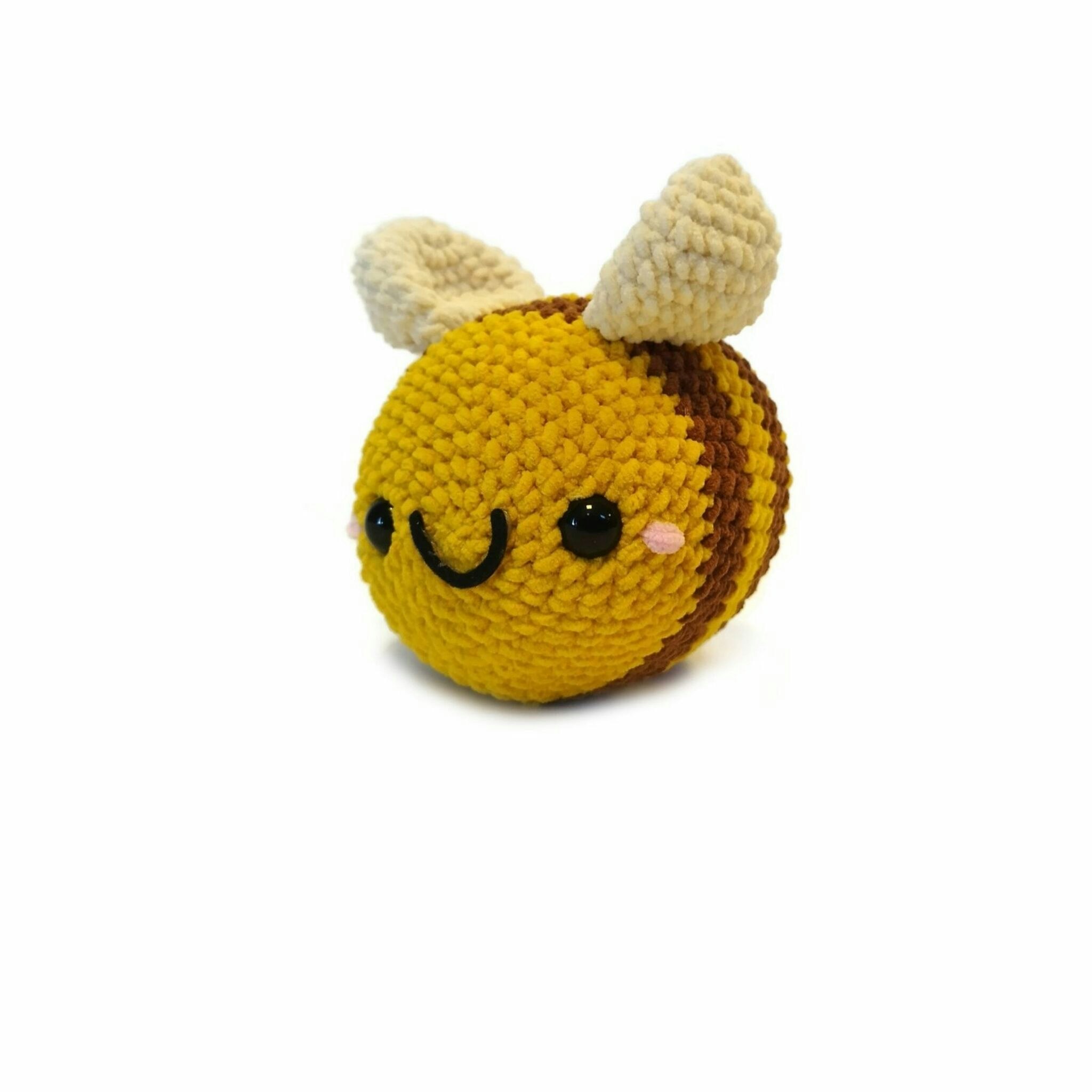 DIY Kit Jelly Bi Original• Virkset gosedjur • Skapa ditt eget bi • Crochetbykim