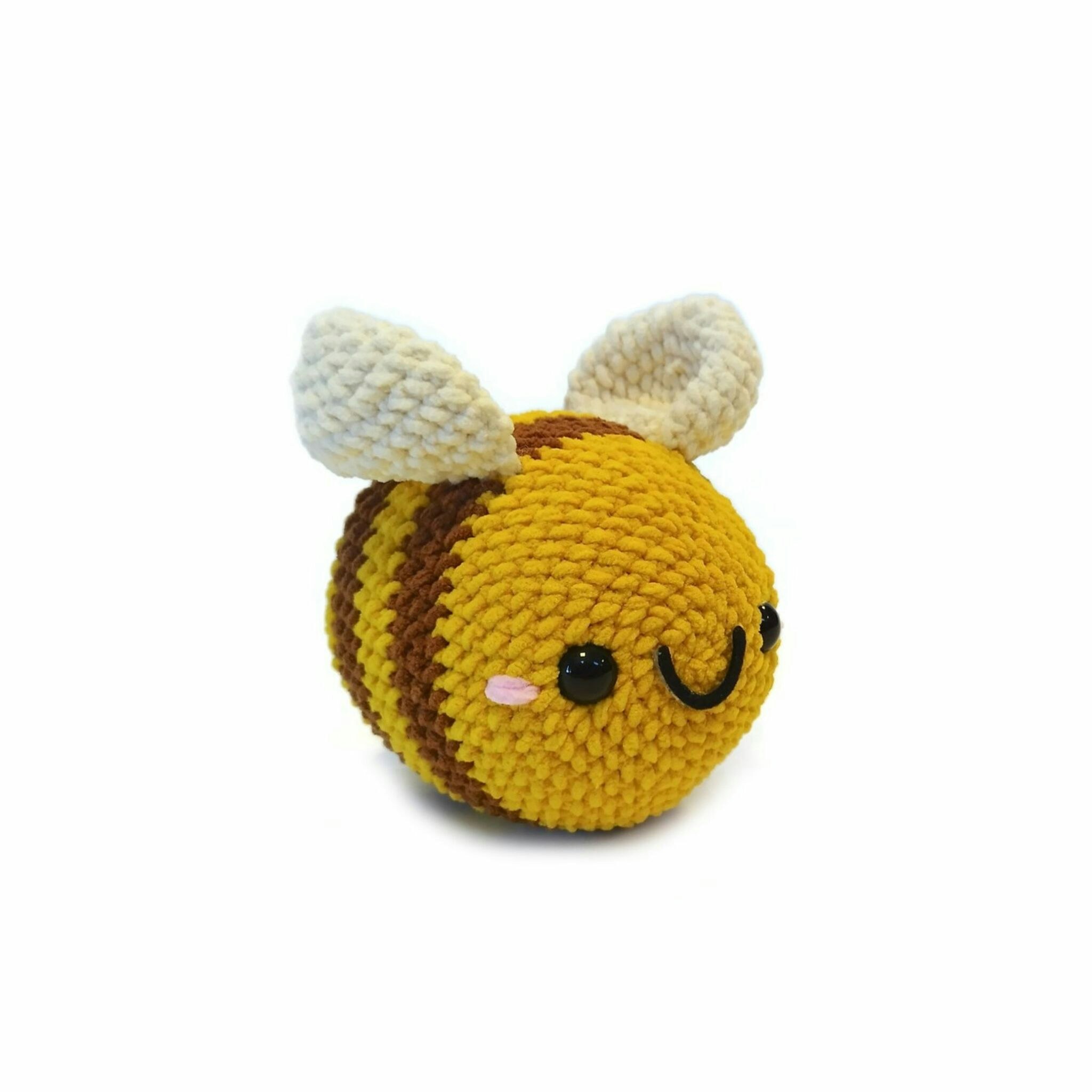 DIY Kit Jelly Bi Original• Virkset gosedjur • Skapa ditt eget bi • Crochetbykim