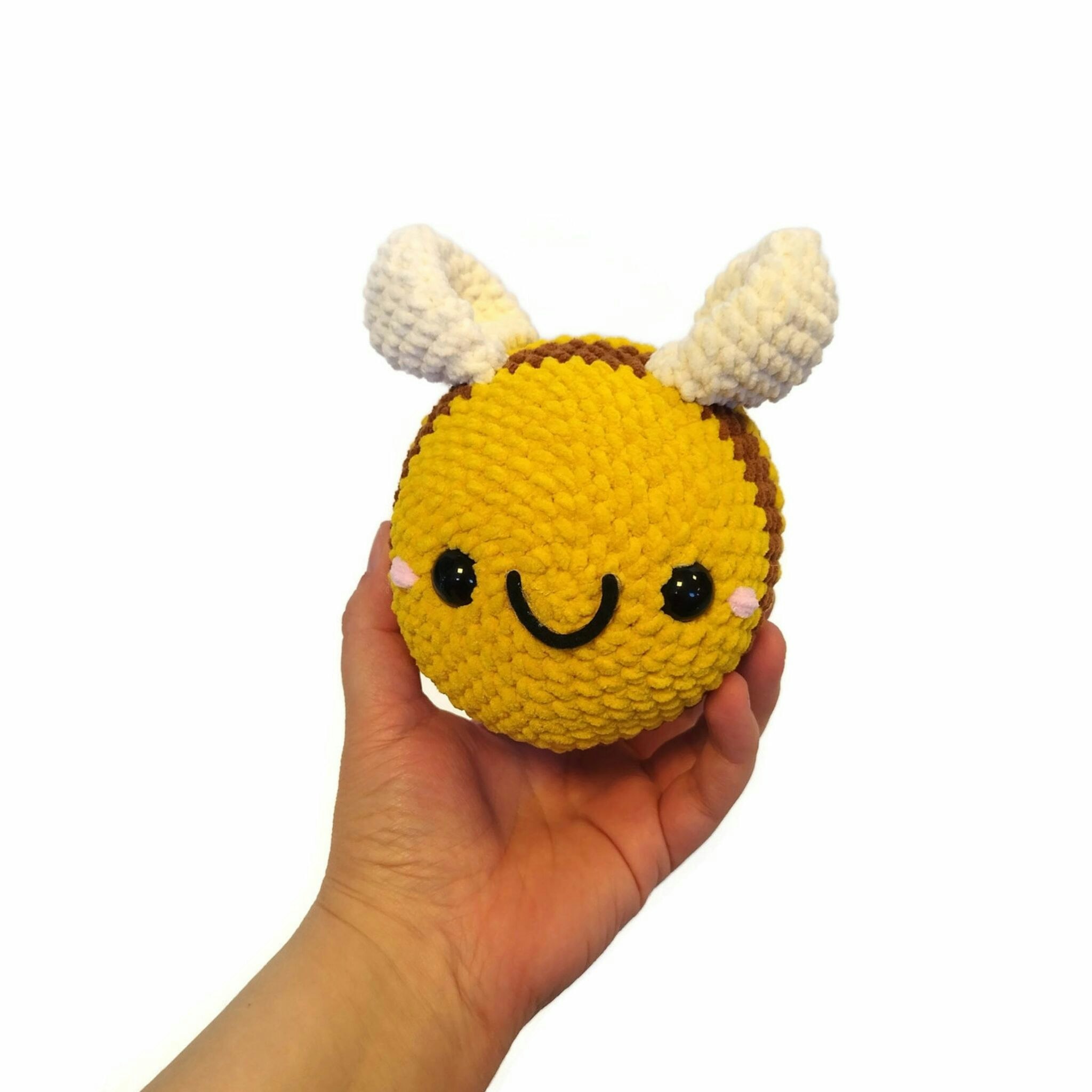 DIY Kit Jelly Bi Original• Virkset gosedjur • Skapa ditt eget bi • Crochetbykim