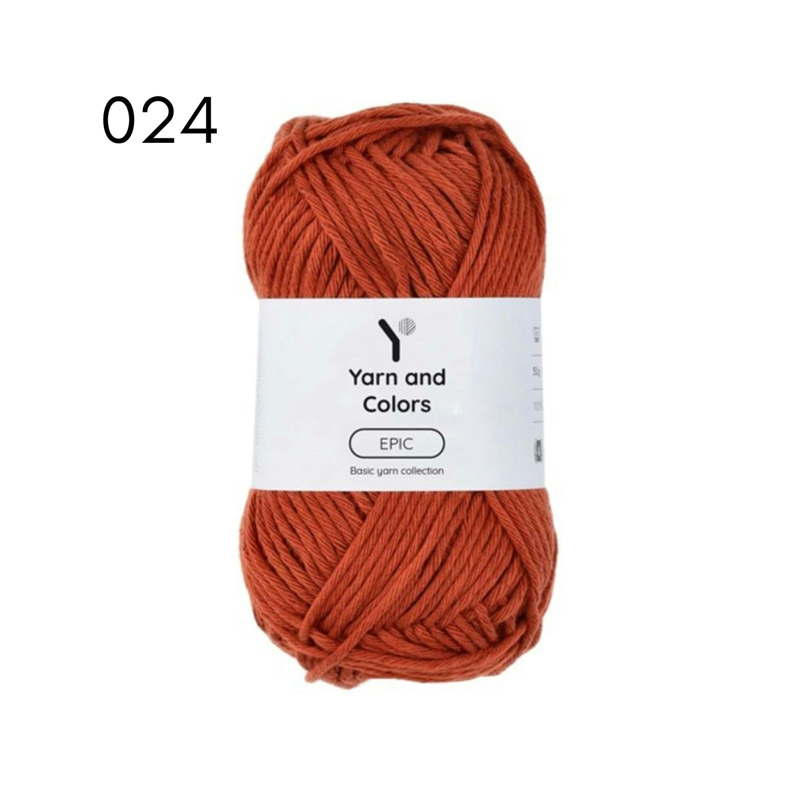 Yarn and colors - EPIC 8/8 bomullsgarn