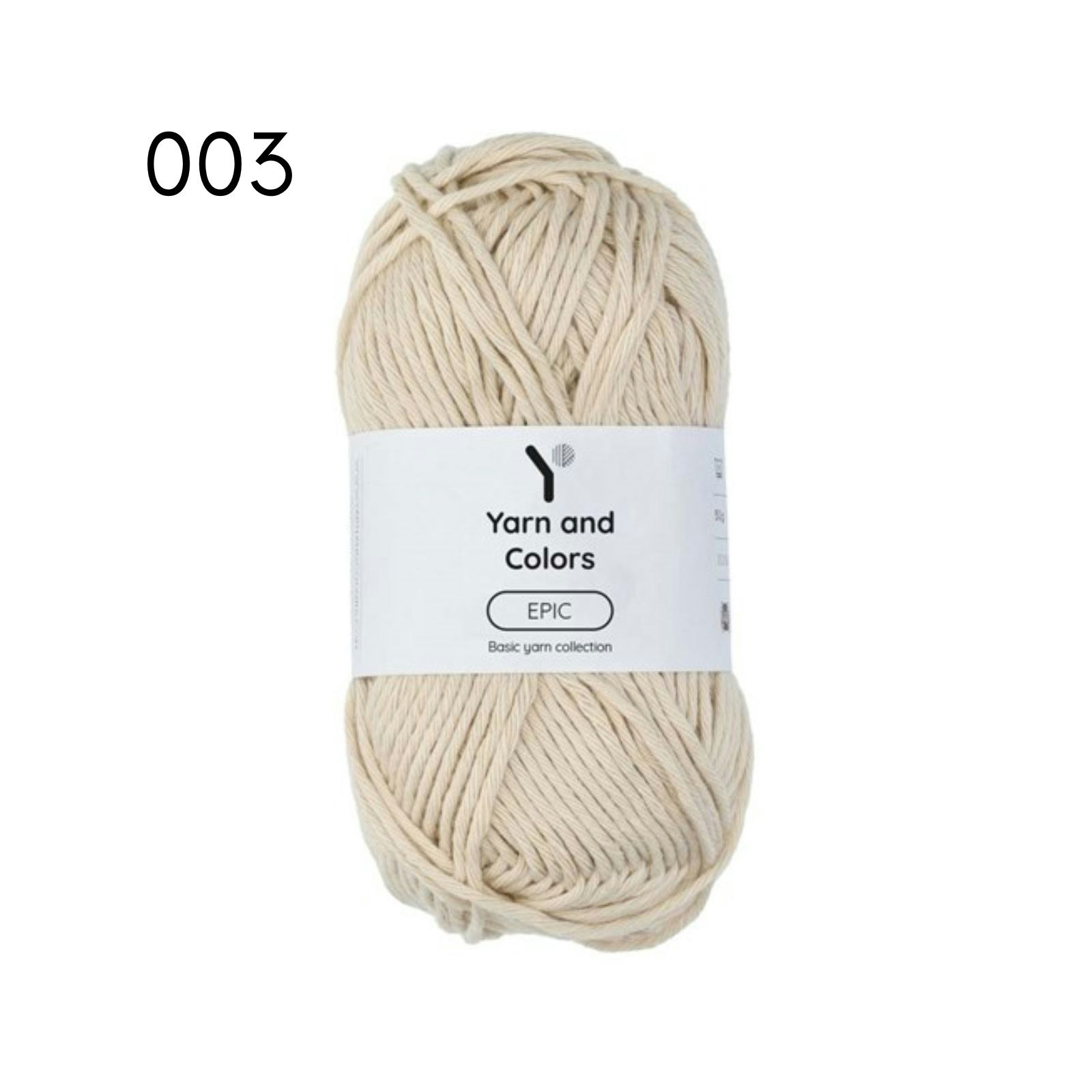 Yarn and colors - EPIC 8/8 bomullsgarn