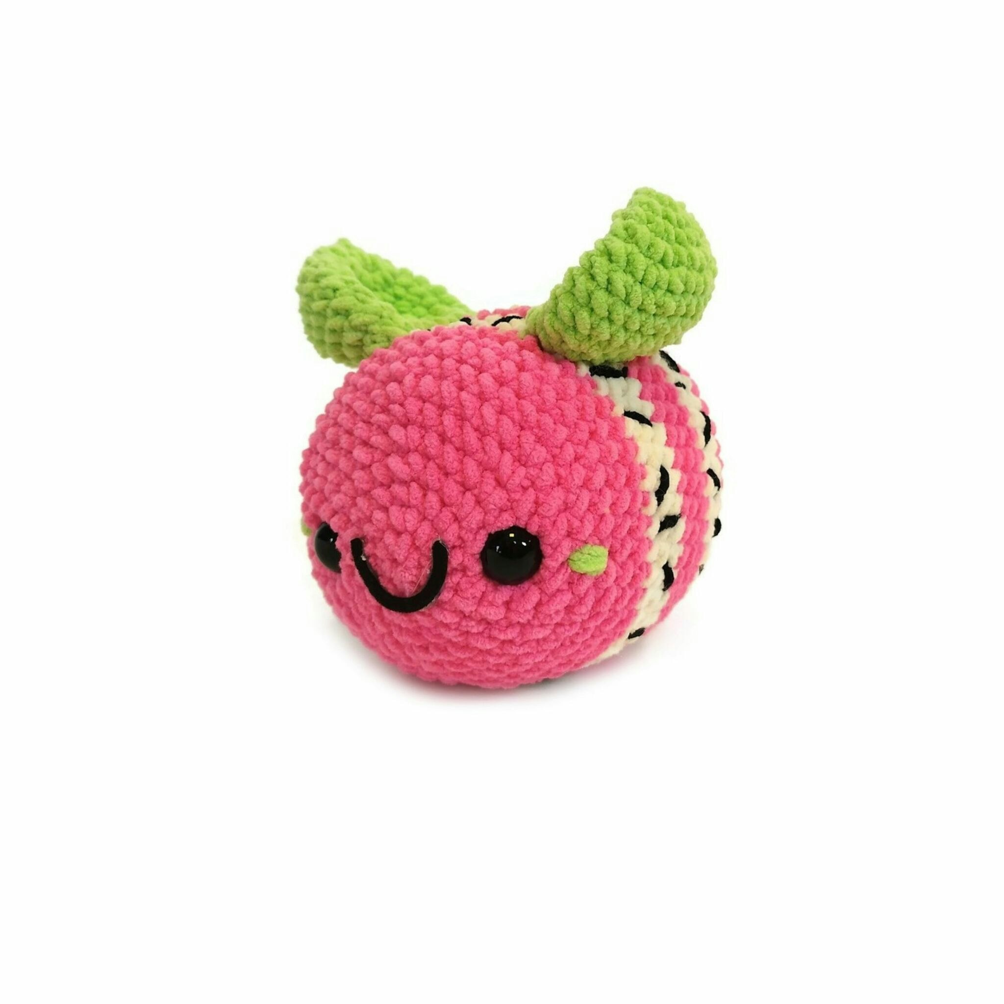 DIY Kit Jelly Bi Drakfrukt• Virkset gosedjur • Skapa ditt eget bi • Crochetbykim