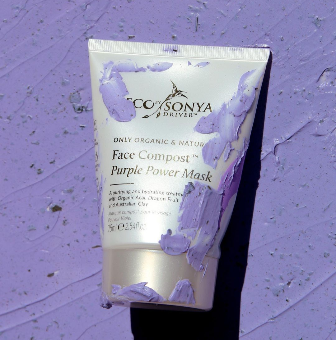 Eco By Sonya Face Compost Purlpe Power Mask 75ml