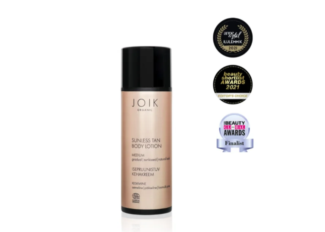 Joik Organic Sunless Tan Body Lotion Medium 150ml