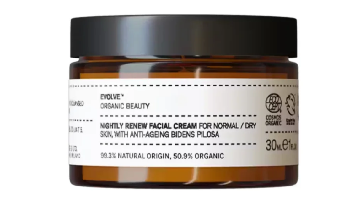 Evolve Organic Nightly Renew Facial Cream