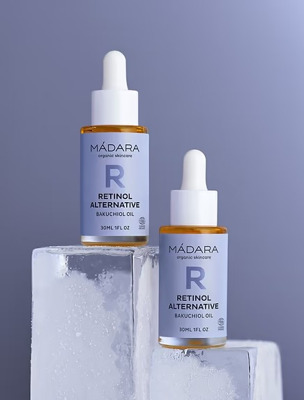 Madara Retinol Alternative Bakuchiol Oil – naturlig ansiktsolje med anti-aging effekt, reduserer rynker og gir næring til alle hudtyper.