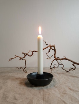 Ljusstake - svart