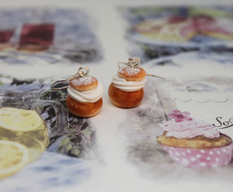 TO ORDER Earrings, Semla