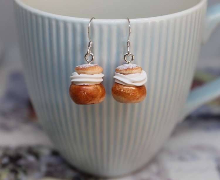 TO ORDER Earrings, Semla