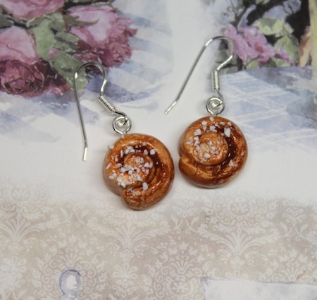 ORDER Earrings, Cinnamon Rolls