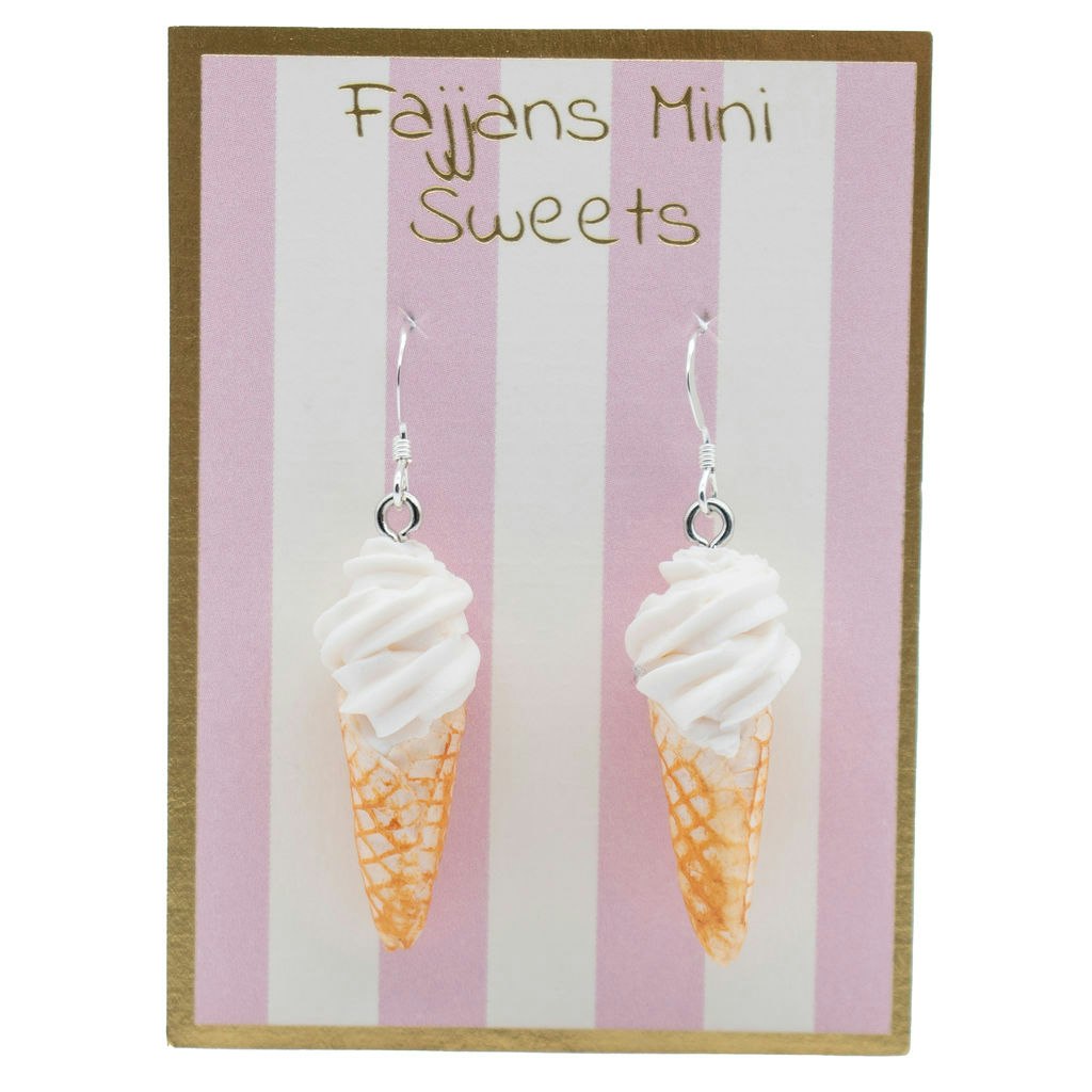 Earrings, Soft Ice Cream