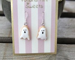 Earrings, Ghost Sugar Cookies