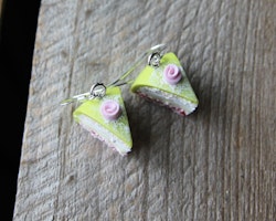 Earrings, Princess Cake Slices
