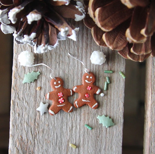 Örhängen, pepparkaksgubbar
