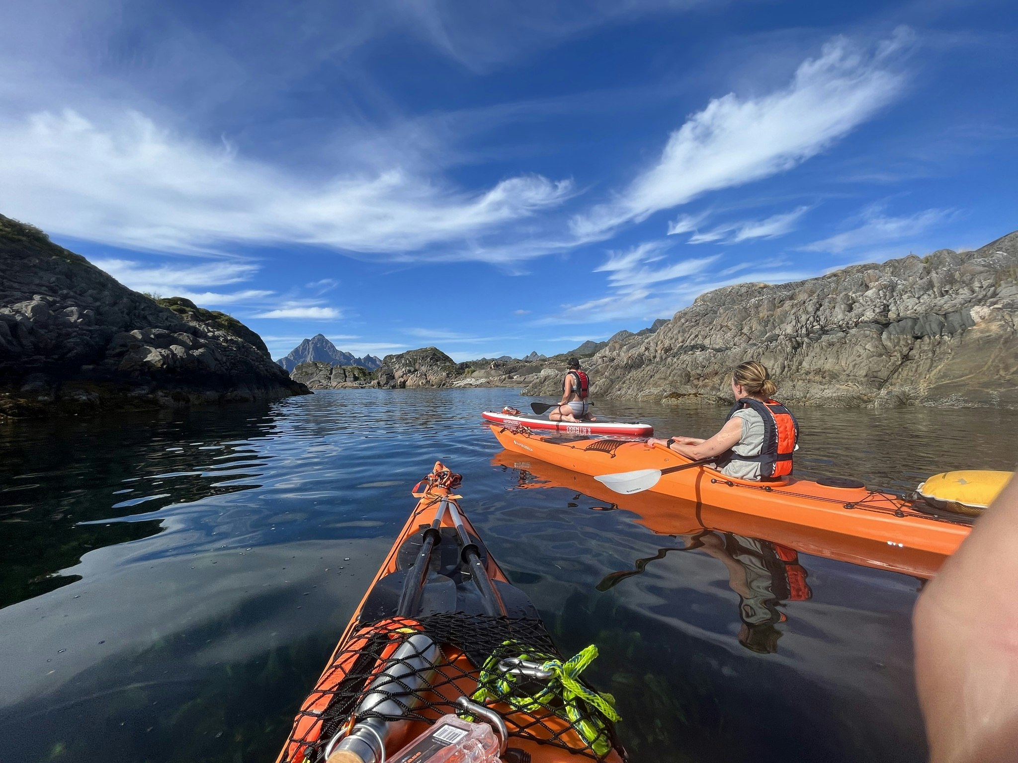 Lofoten #17: 8-14/7: En skön kombo för dig som vill vandra och ev Paddla Kajak