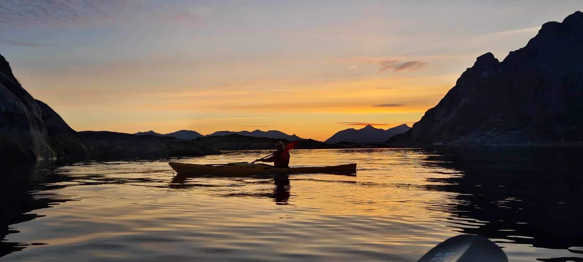 Lofoten #17: 8-14/7: En skön kombo för dig som vill vandra och ev Paddla Kajak