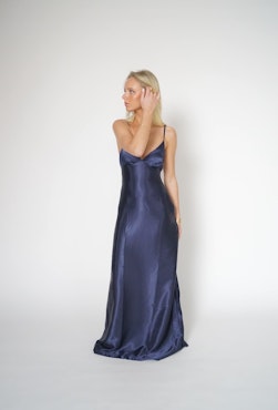 Sophie dress Marinblå