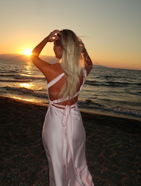 Noelle dress light pink