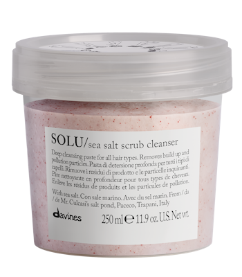 Davines Solu/Sea Salt Scrub Cleanser