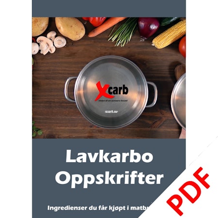 Lavkarbo Oppskrifter - PDF