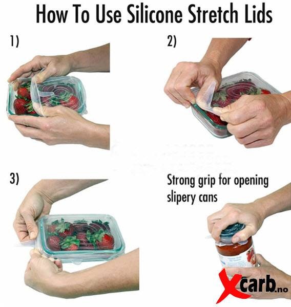 Silikonlokk 6pk