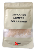 Lavkarbo Lomper/Polarbrød bakemix