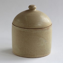 Burk med lock sand
