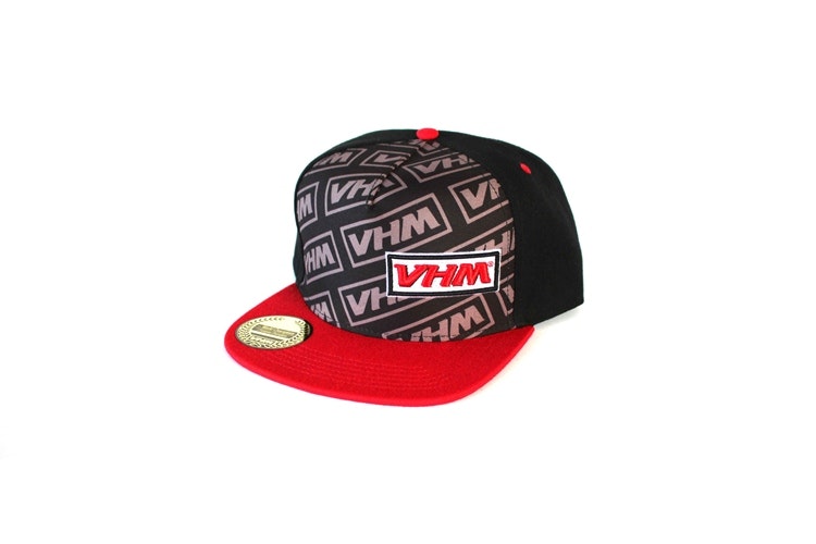 VHM snapback cap, black, size 58 -
