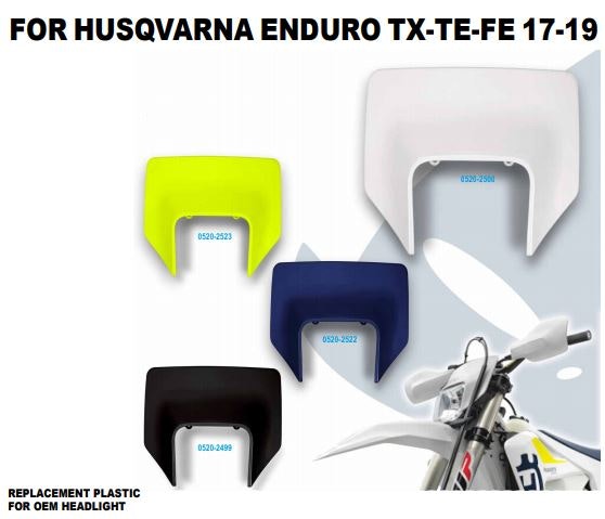 Ufo plastkit enduro Husqvarna 17-19