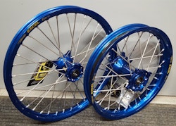 Hjul  Sherco  excel  blå/blå komplet utan däck