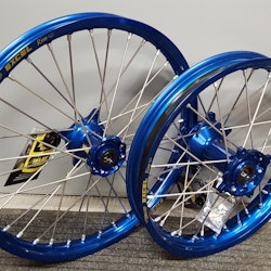 Hjul  Sherco  excel  blå/blå komplet utan däck