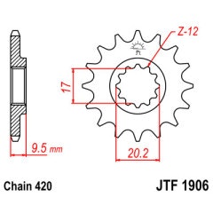 Framdrev JT KTM / HVA / Husaberg