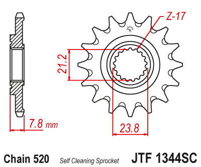 Framdrev JT Honda / Suzuki