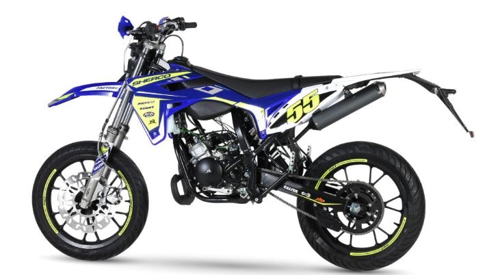 Sherco Moped Klass 1 Motard o - Berg Racing - Motocross Enduro ,  originaldelar & crosskläder samt till