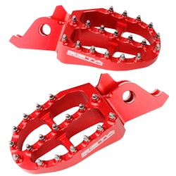 ZETA Aluminum Fotpinnar Honda CRF250/450R Röd