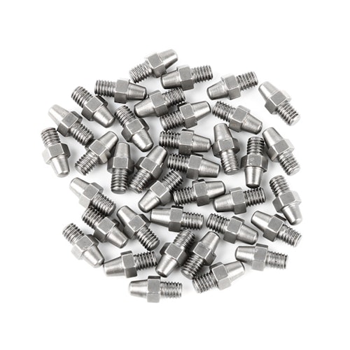 ZETA Aluminum Fotpinnar Utbytes Pins 37st