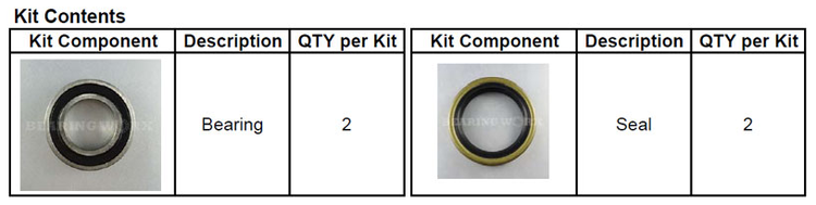 Hjullager Bak KTM SX/EXC 93- 85SX 03- / HVA 14-