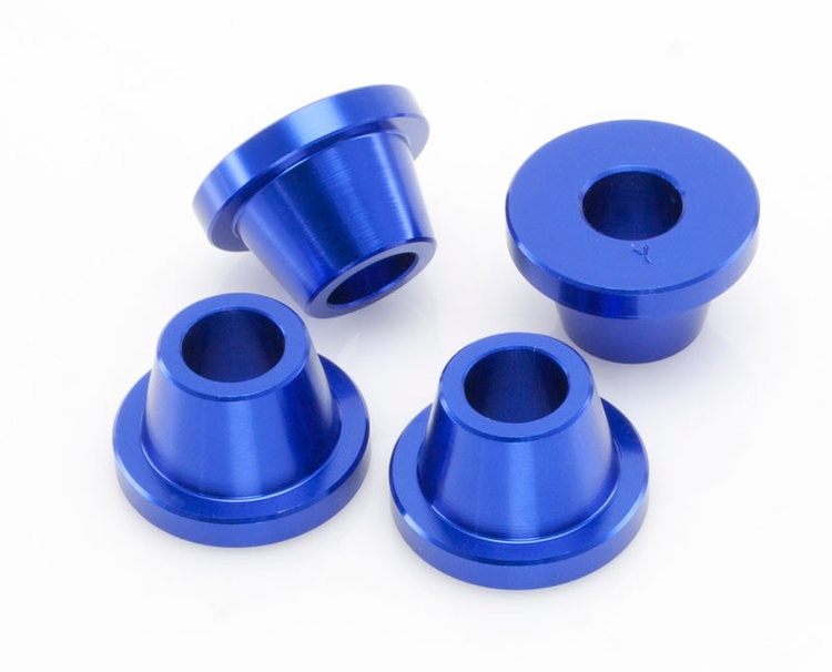 ZETA Rubber killers, Yamaha YZF 14-23, WRF 16-23 blue, 4 pcs