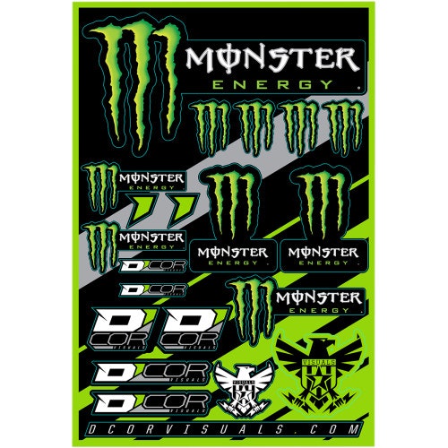 Klistermärken Monster Energy