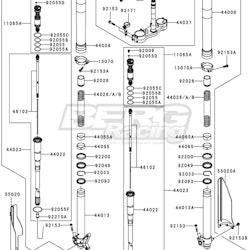 SPRING-FRONT FORK,K=4.5N/MM