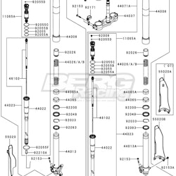 DAMPER-ASSY ,FORK,RH,GOLD