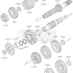 GEAR,OUTPUT LOW,31T