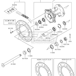 SPROCKET-HUB,48T,AL