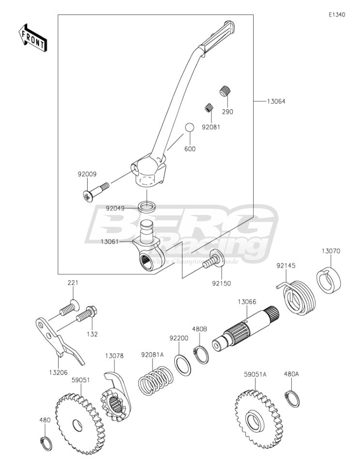 LEVER-ASSY-KICK,PEDAL