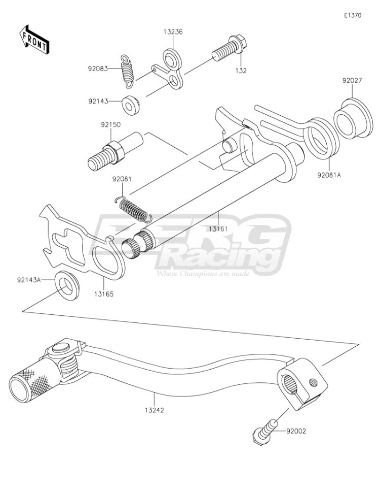 SPRING,CHANGE SHAFT RETURN