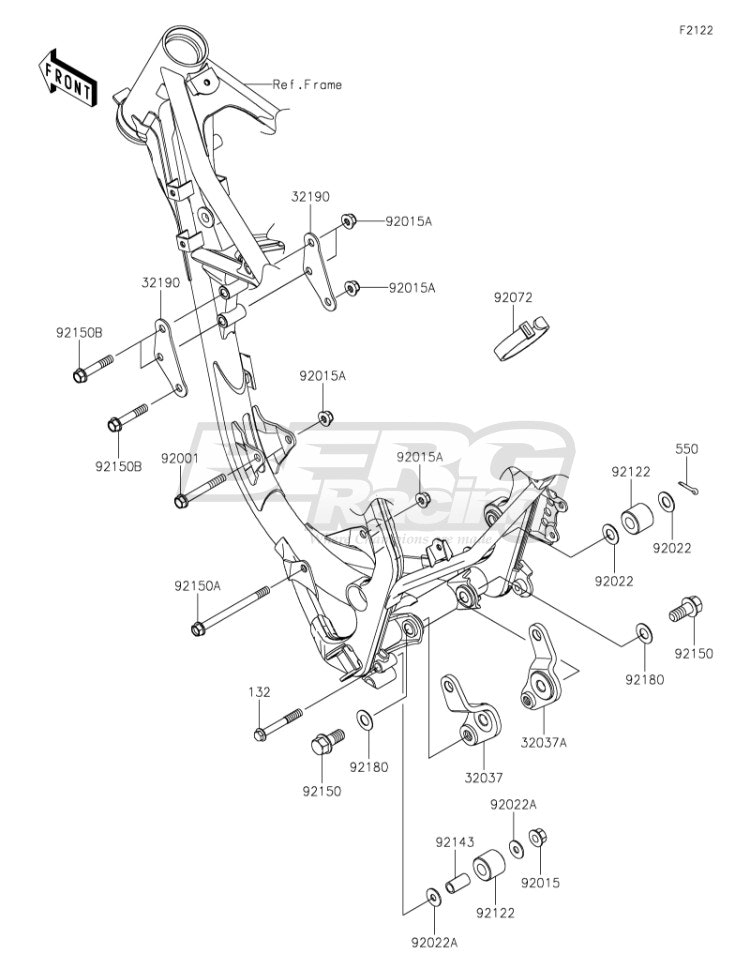 BRACKET-SHOCKABSORBER