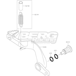 LEVER-COMP,BRAKE PEDAL,ALUM.